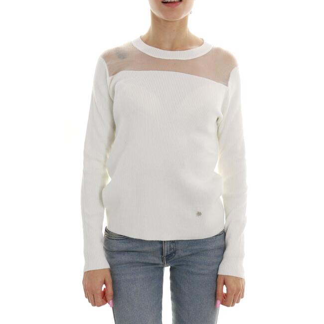 MAGLIA CON TRASPARENZA FRESH FLOWER - Mad Fashion | img vers.1300x/